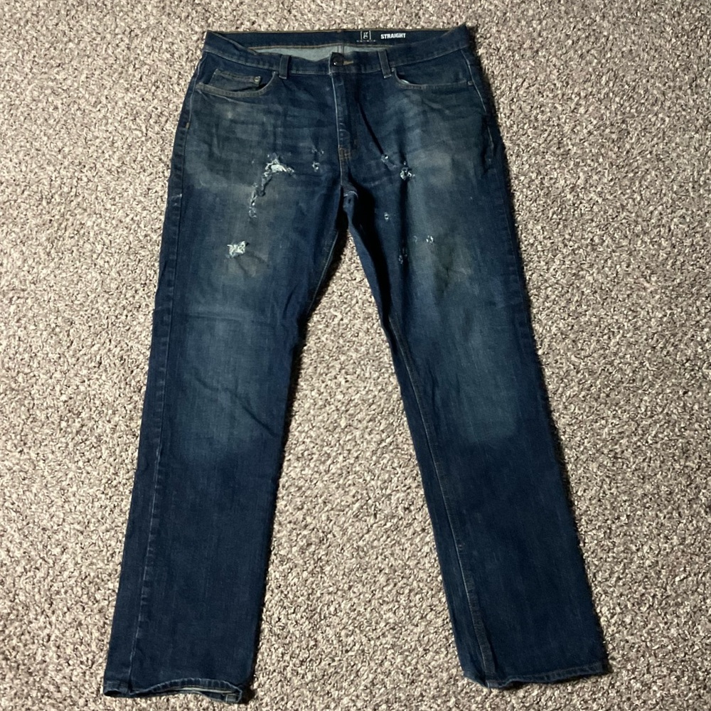 Straight Leg Jeans size 34x32
